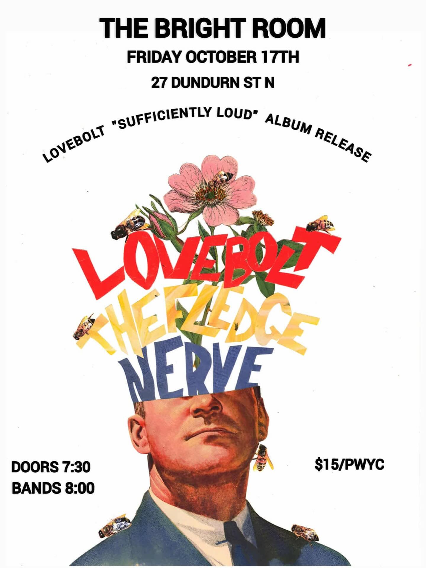 Bright Room show flyer