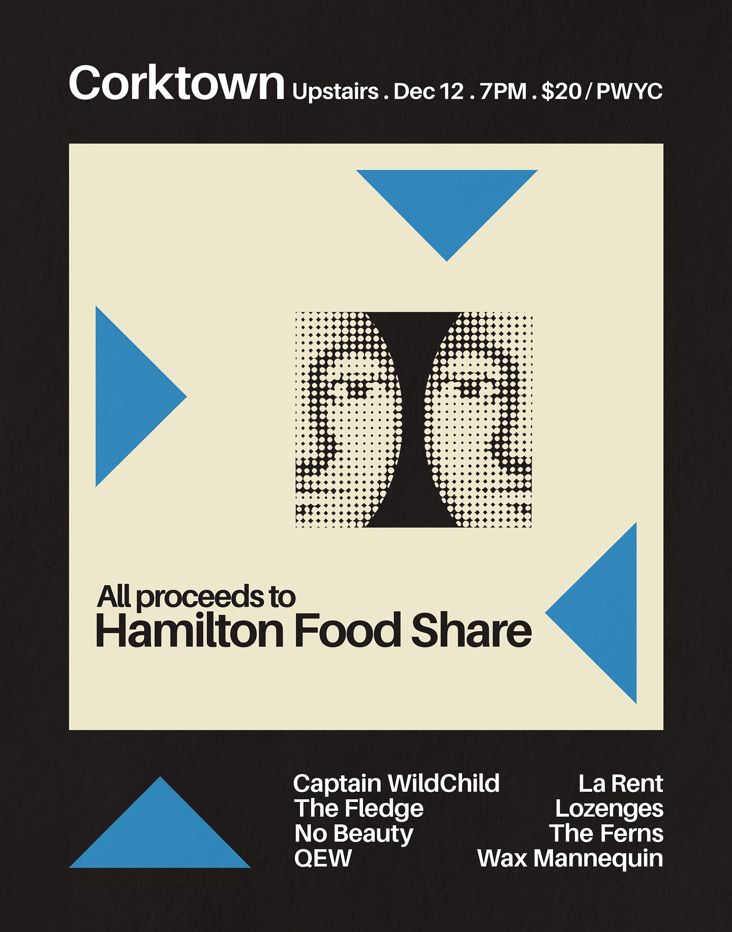 Corktown show flyer