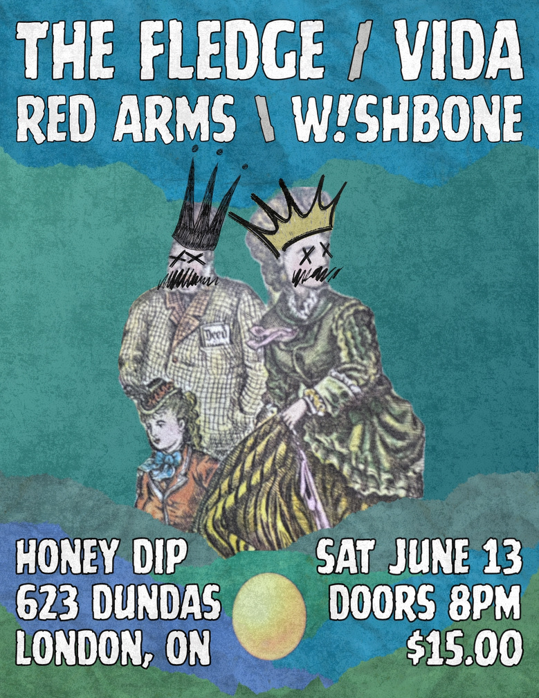Honey Dip show flyer