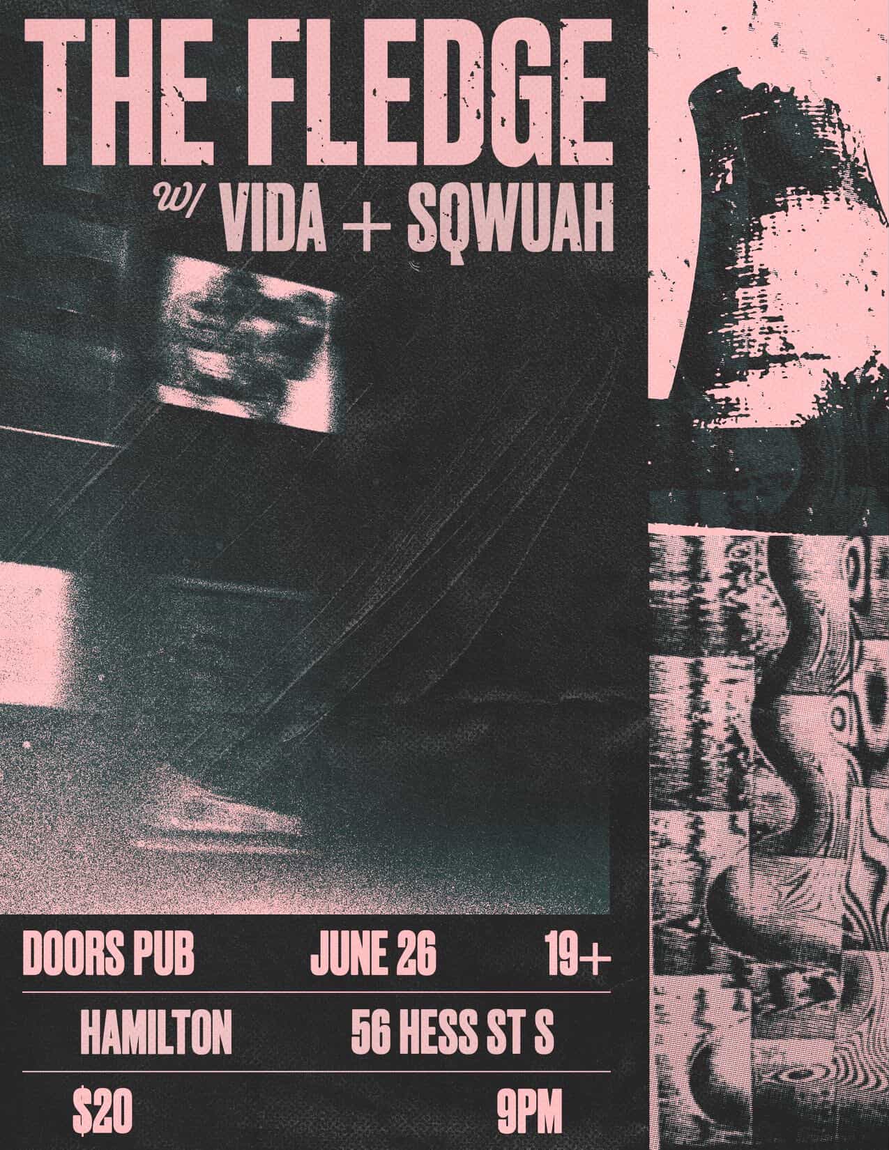 Doors Pub show flyer