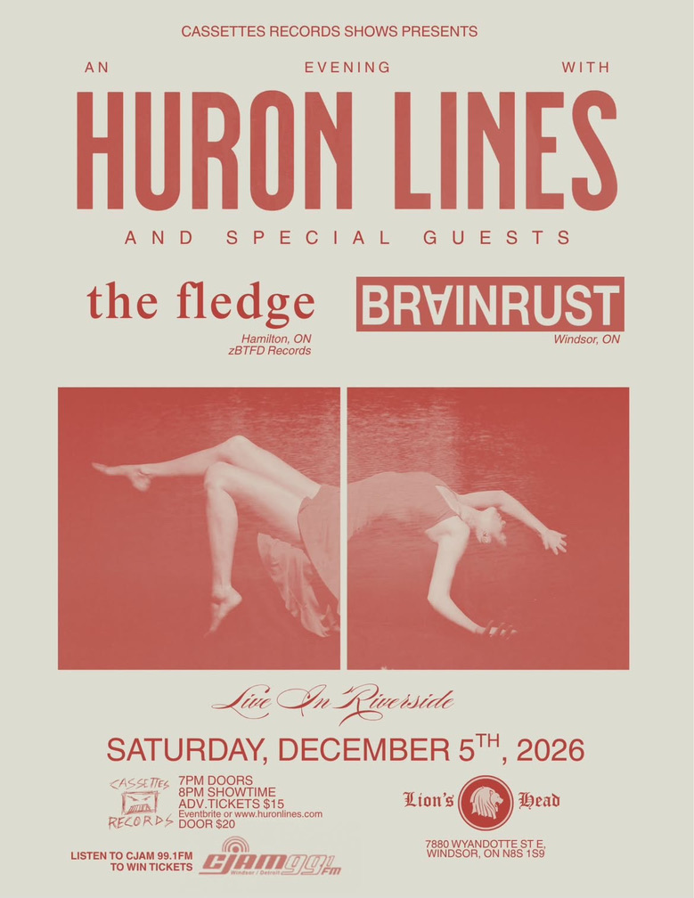 Lion's Head Tavern show flyer